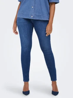 CARALLY Middels høy midje Skinny Fit Jeans