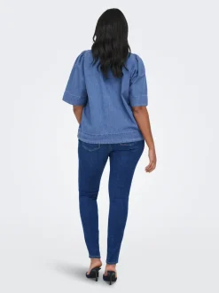 CARALLY Middels høy midje Skinny Fit Jeans