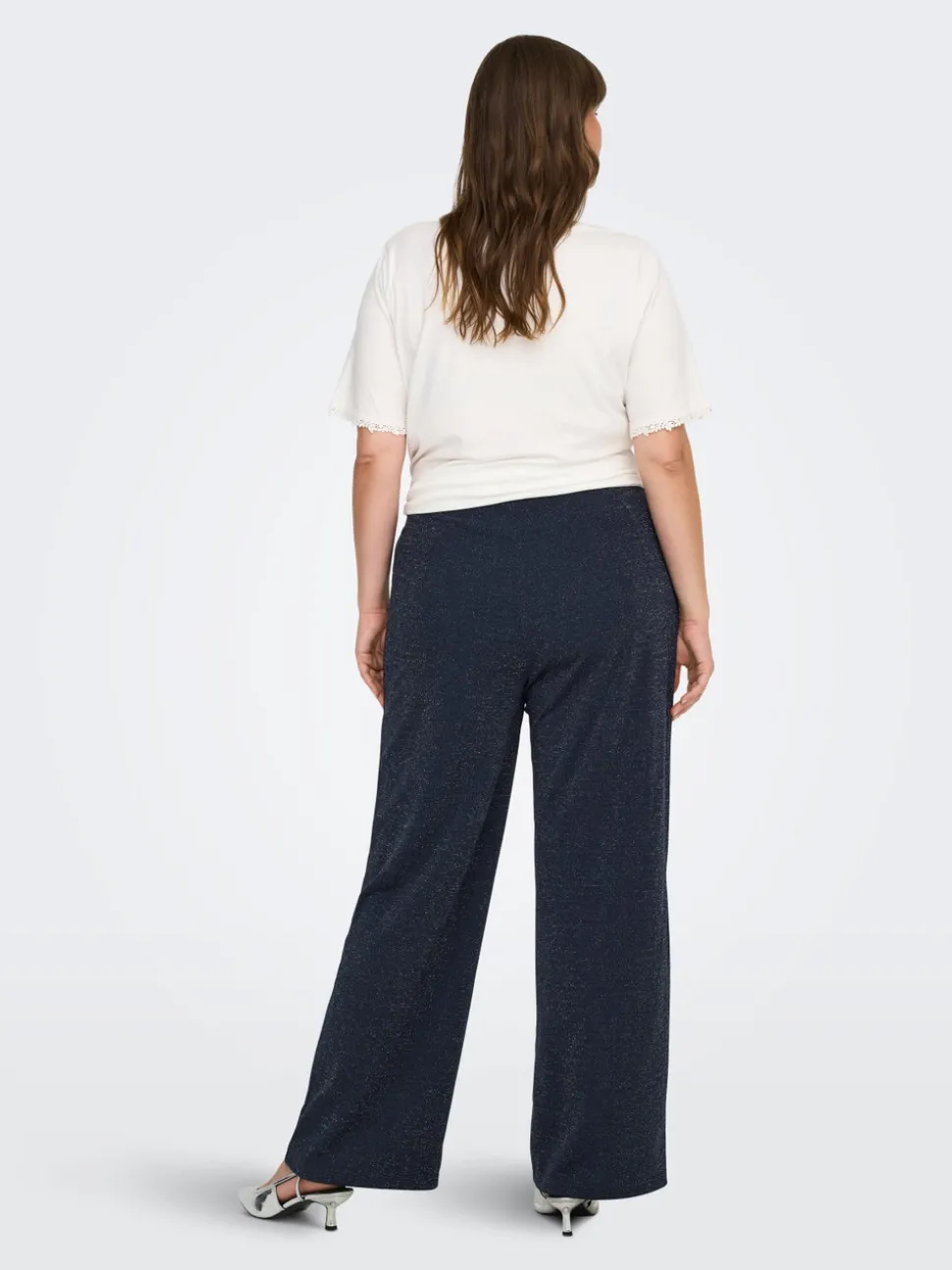 CARALYA Wide Leg Fit Bukser med vide ben