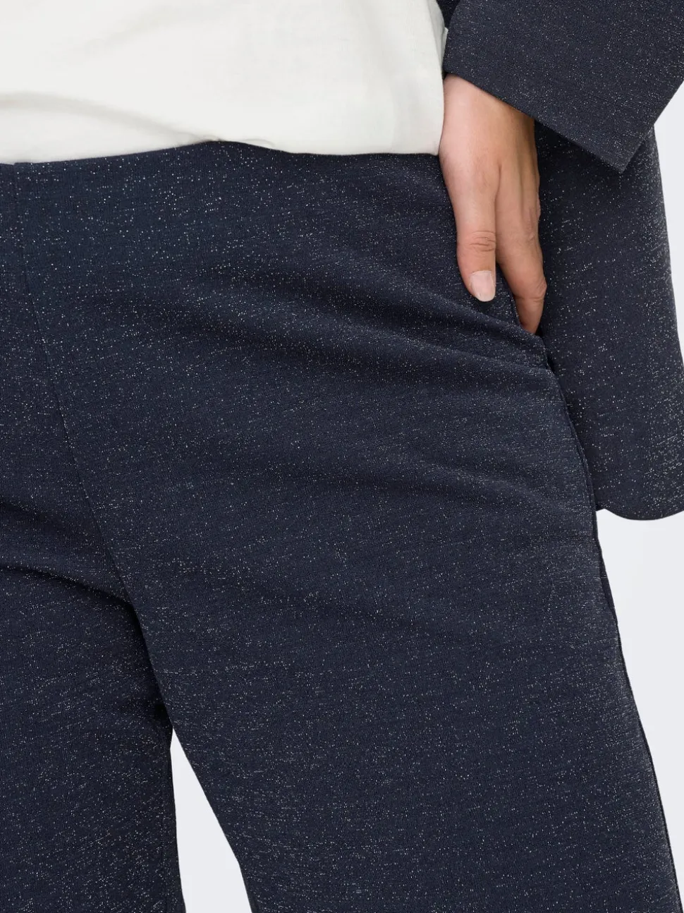 CARALYA Wide Leg Fit Bukser med vide ben