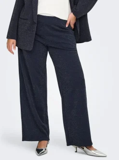 CARALYA Wide Leg Fit Bukser med vide ben