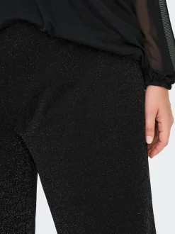 CARALYA Wide Leg Fit Bukser med vide ben