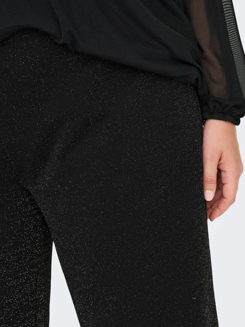 CARALYA Wide Leg Fit Bukser med vide ben