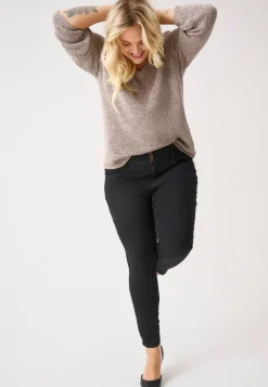 CARANNA Høy midje Skinny Fit Ankellengde Jeans