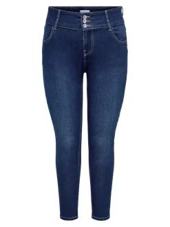 CARANNA Høy midje Skinny Fit Ankellengde Jeans