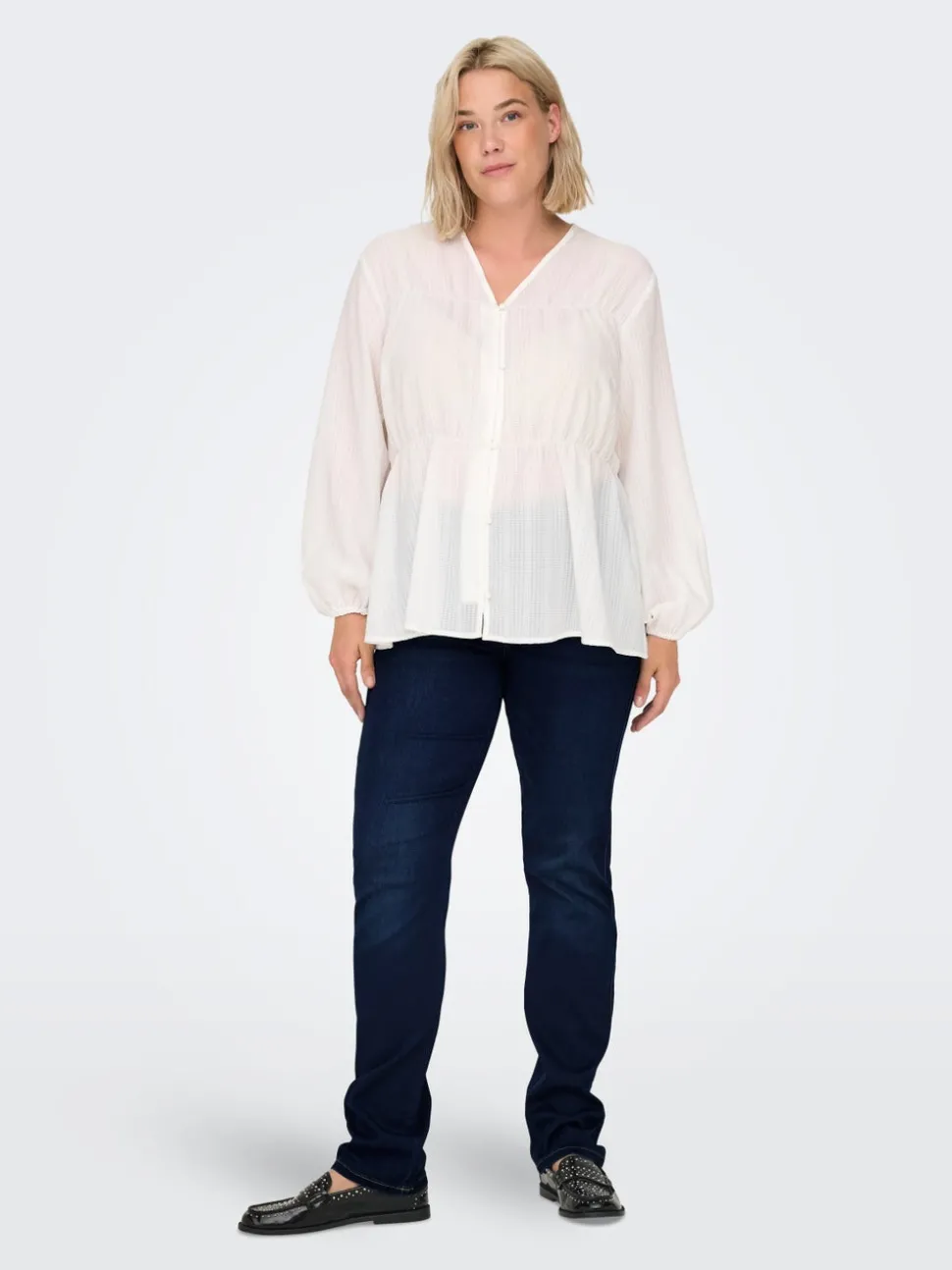 CARAUGUSTA Høy midje Straight Fit Jeans