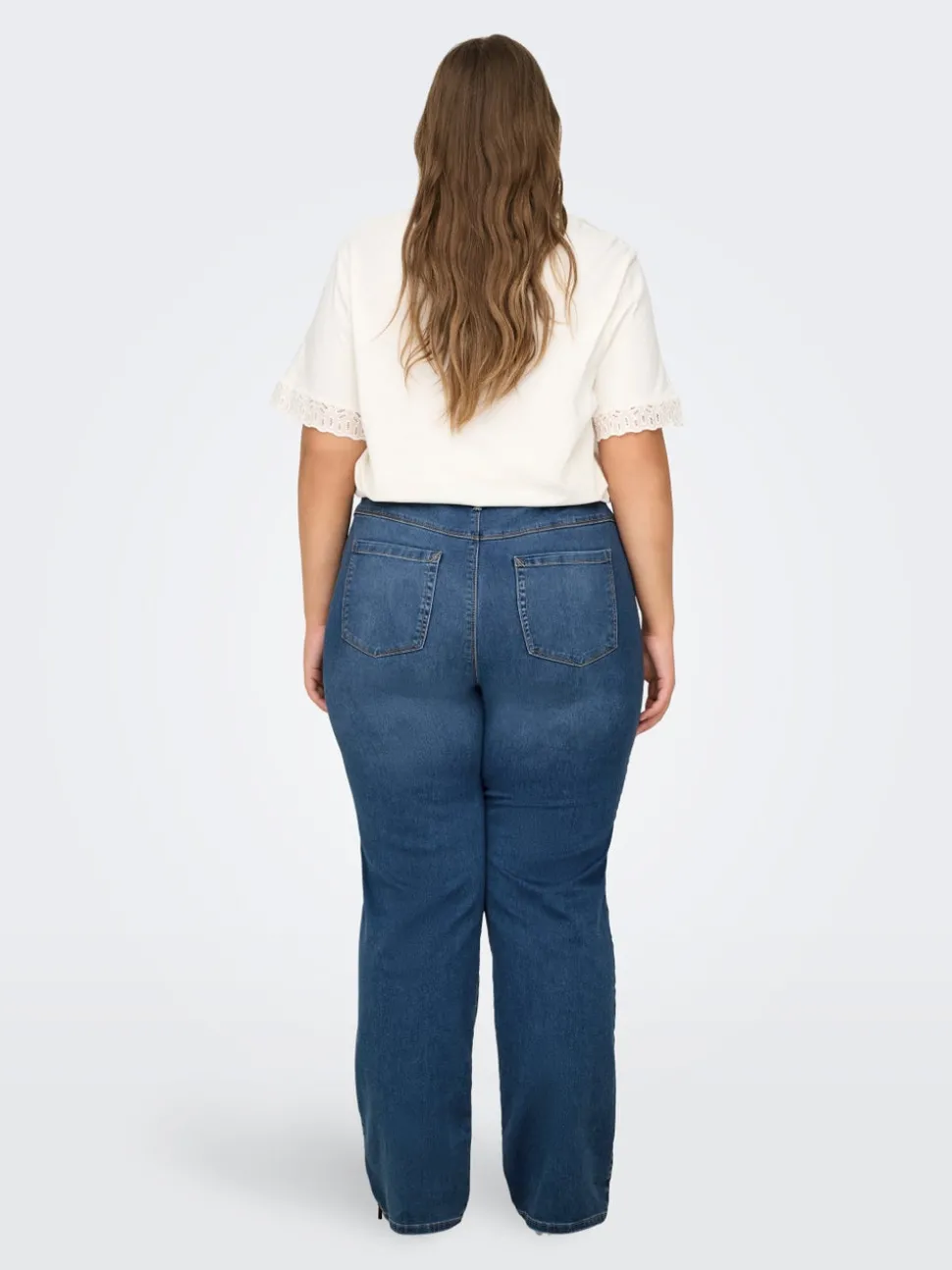 -CARAUGUSTA Høy midje Straight Fit Jeans