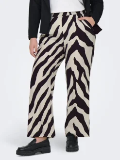 CARBRAXI Wide Leg Fit Bukser med vide ben