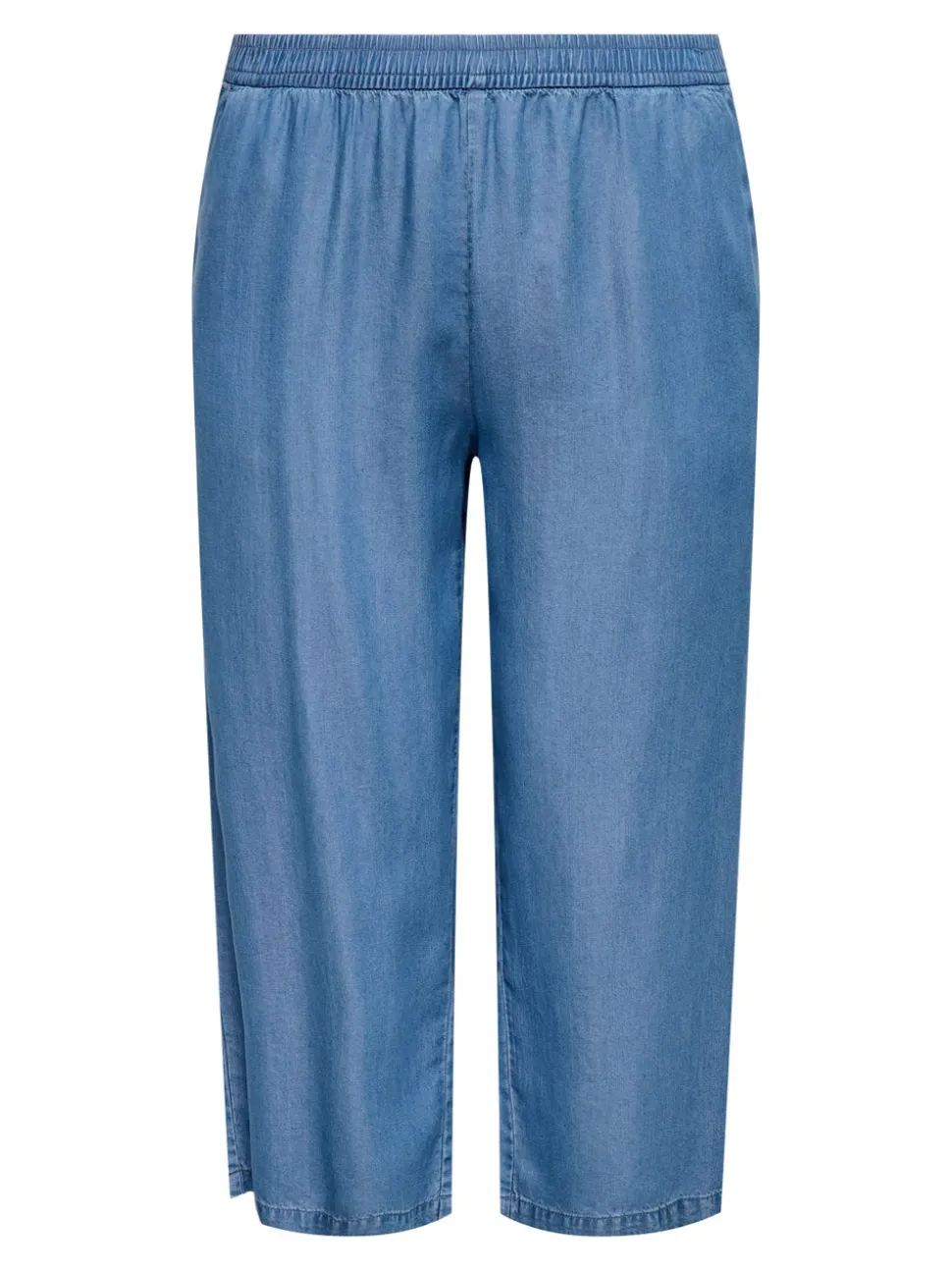 CARCHARIS Cropped Fit Bukser med vide ben