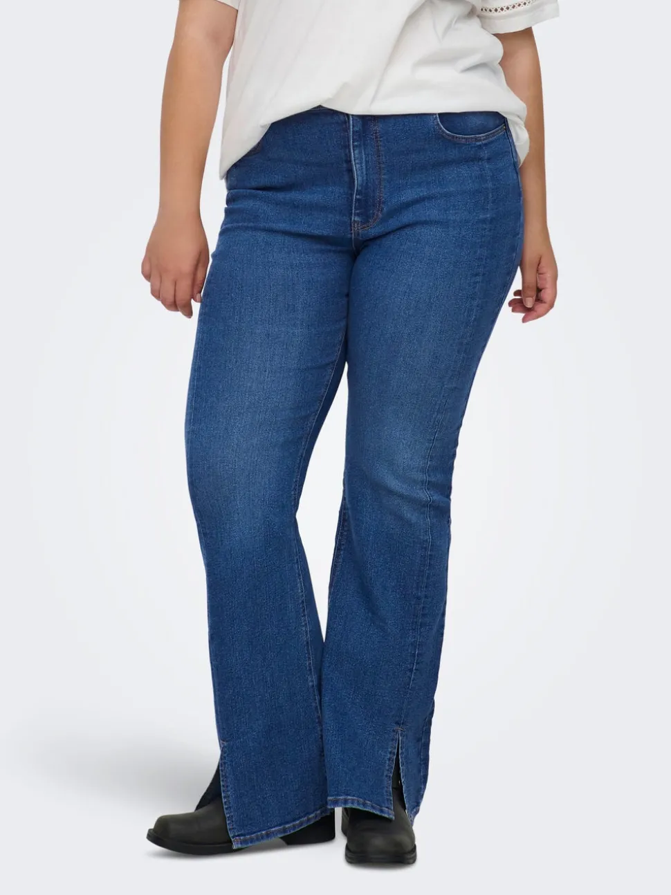 CARCHRISTINE Høy midje Flared Fit Jeans