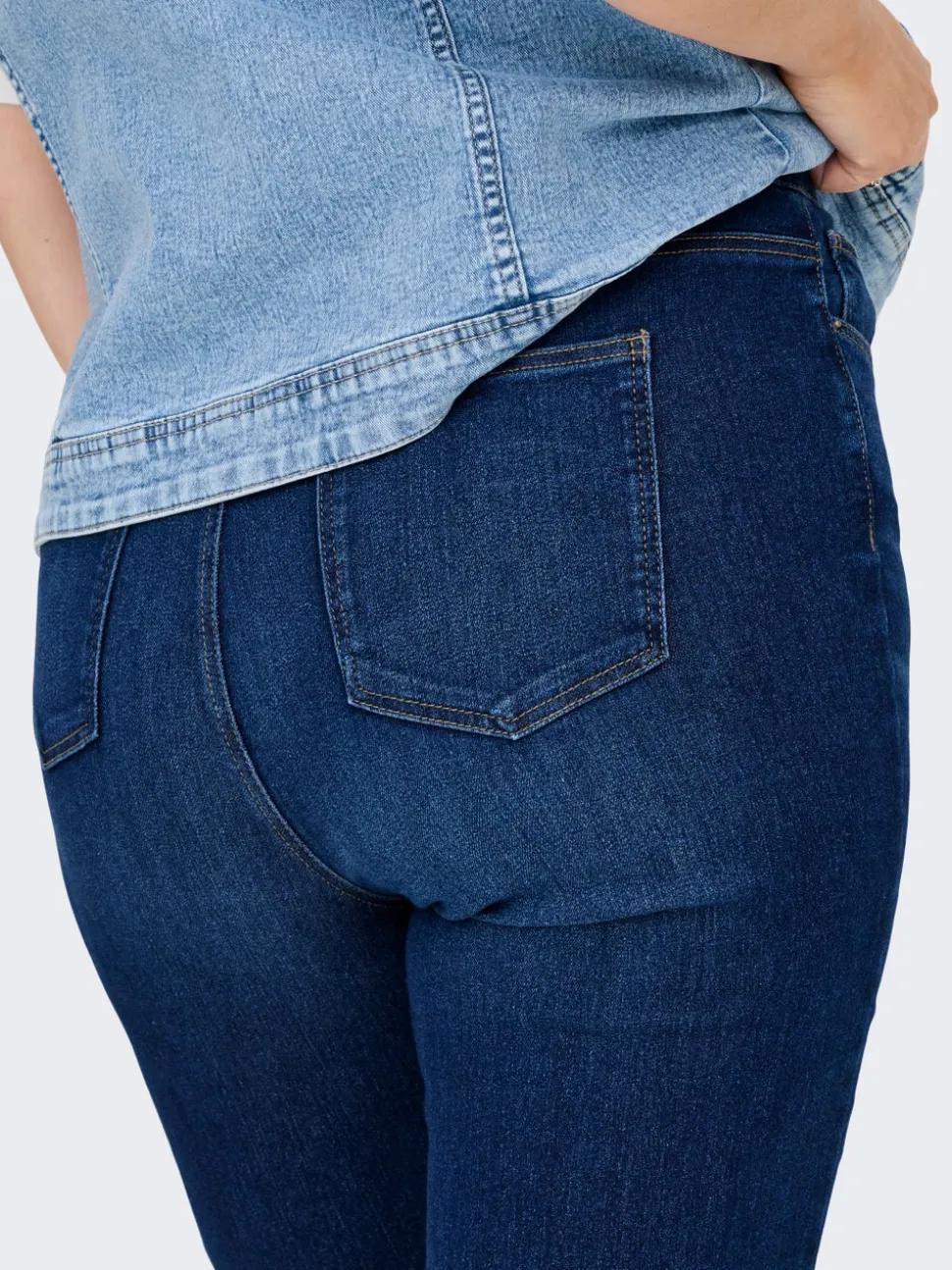 CARCHRISTINE Høy midje Skinny Fit Jeans