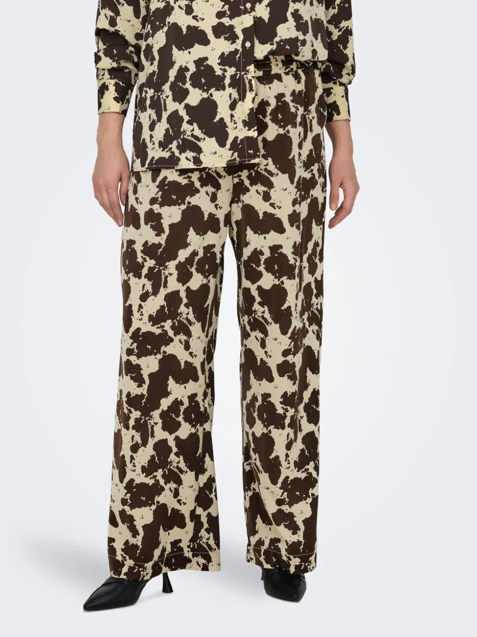 CARCOLACOW Wide Leg Fit Bukser med vide ben