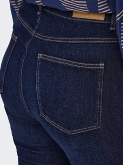 CARCRUZ Høy midje Skinny Fit Ankellengde Jeans