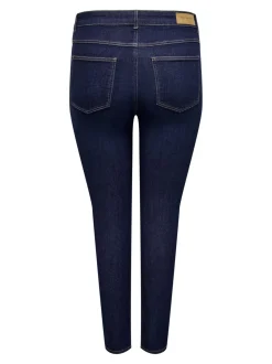 CARCRUZ Høy midje Skinny Fit Ankellengde Jeans