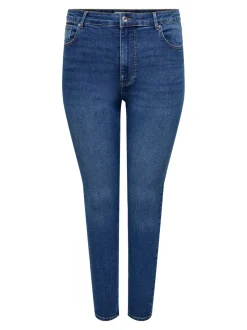 CARCRUZ Høy midje Skinny Fit Ankellengde Jeans