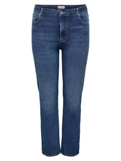 CARCRUZ Høy midje Straight Fit Jeans