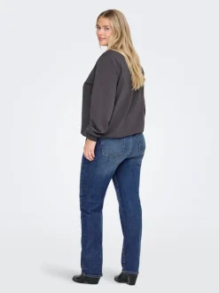 CARCRUZ Høy midje Straight Fit Jeans