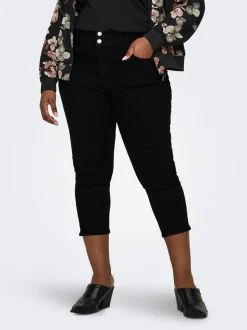 CARCRUZ Høytlivs Capri Jeans