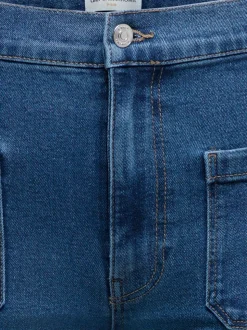 CARCYPRESS Høy midje Flared Fit Ankellengde Jeans