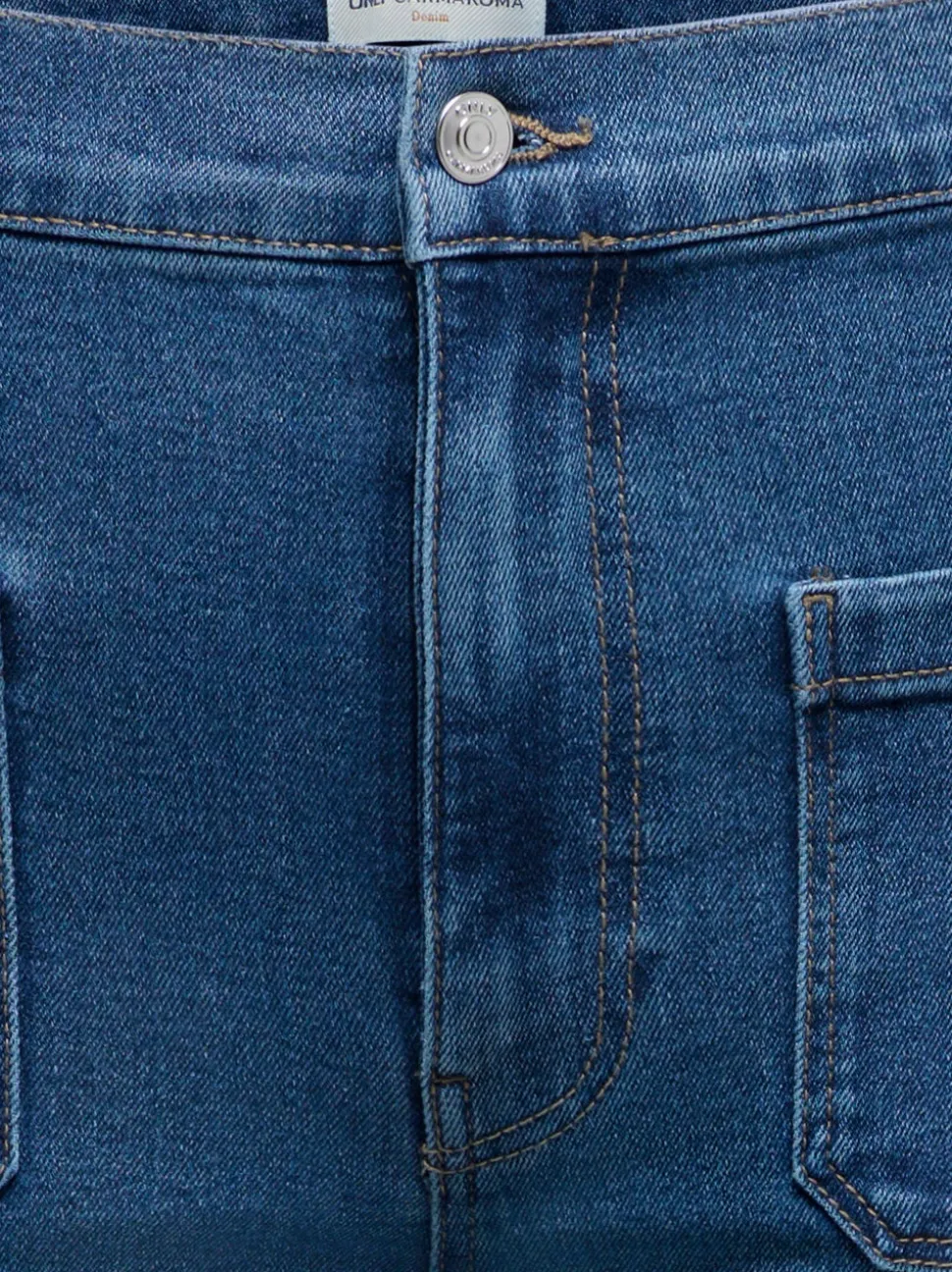 CARCYPRESS Høy midje Flared Fit Ankellengde Jeans