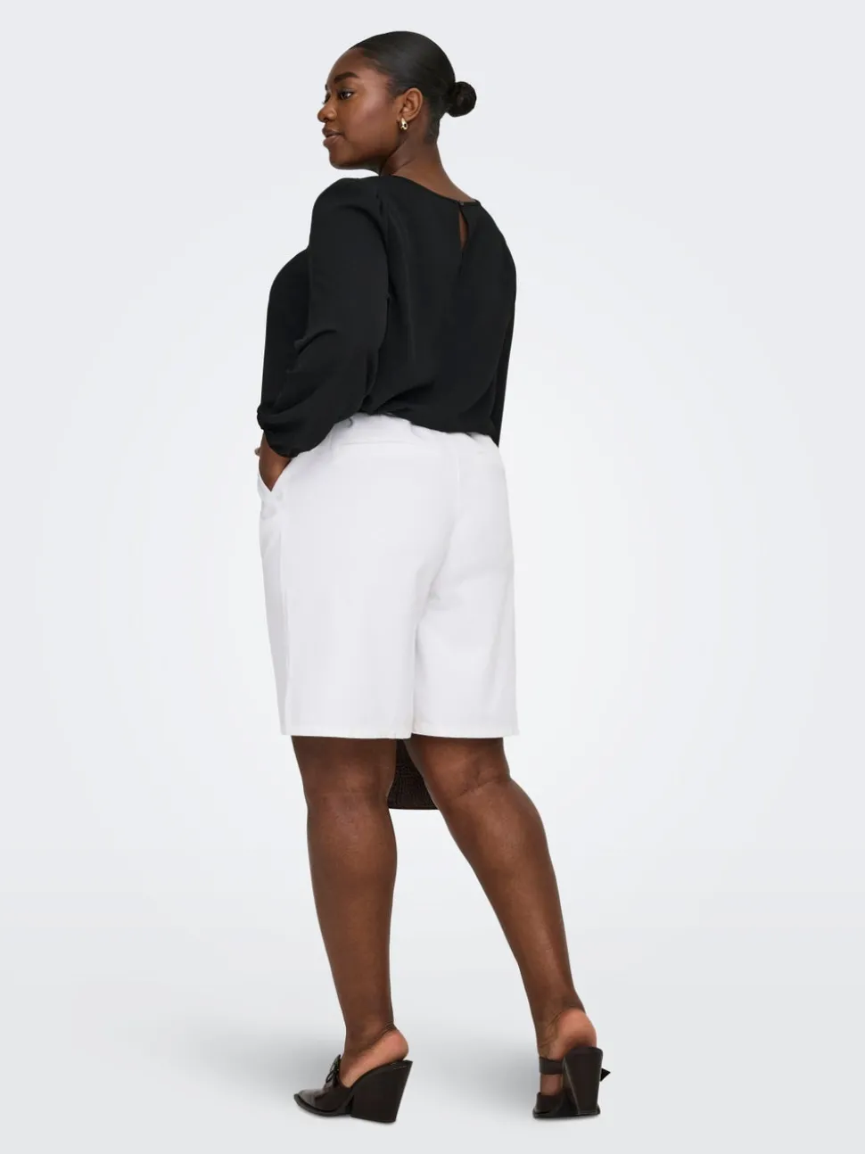 CARDAVINA-SOFT Middels høy midje Loose fit Bermudashorts