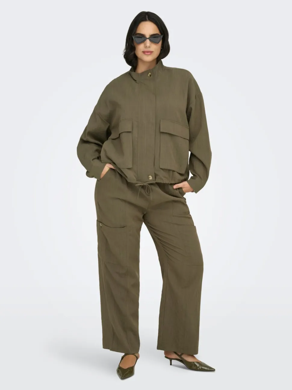 CARDONNA Regular Fit Cargobukse