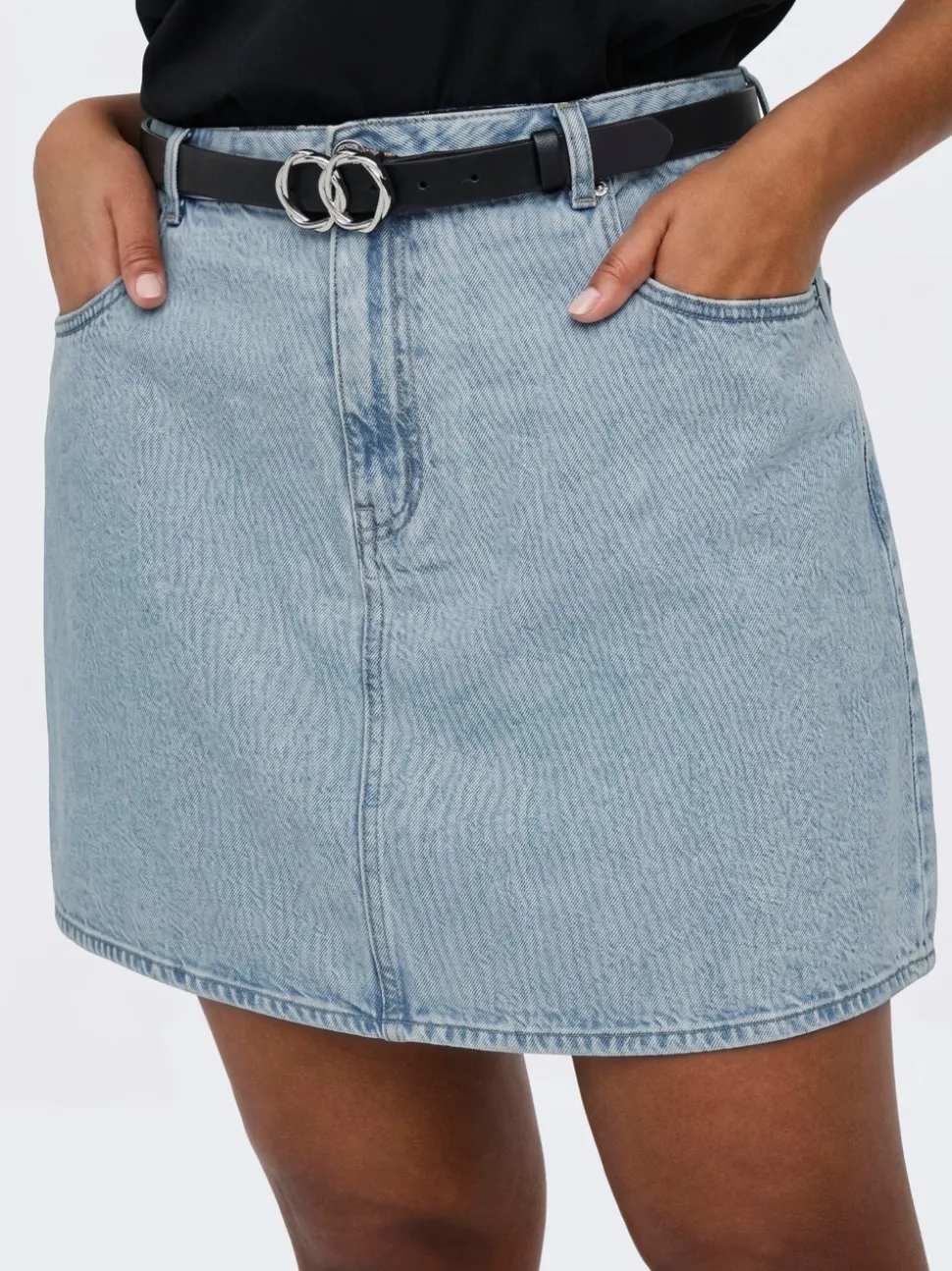 CAREDEN Denim Denimskjørt Kort skjørt