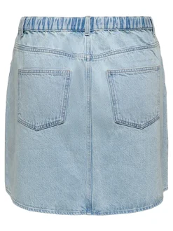 CAREDEN Denim Denimskjørt Kort skjørt