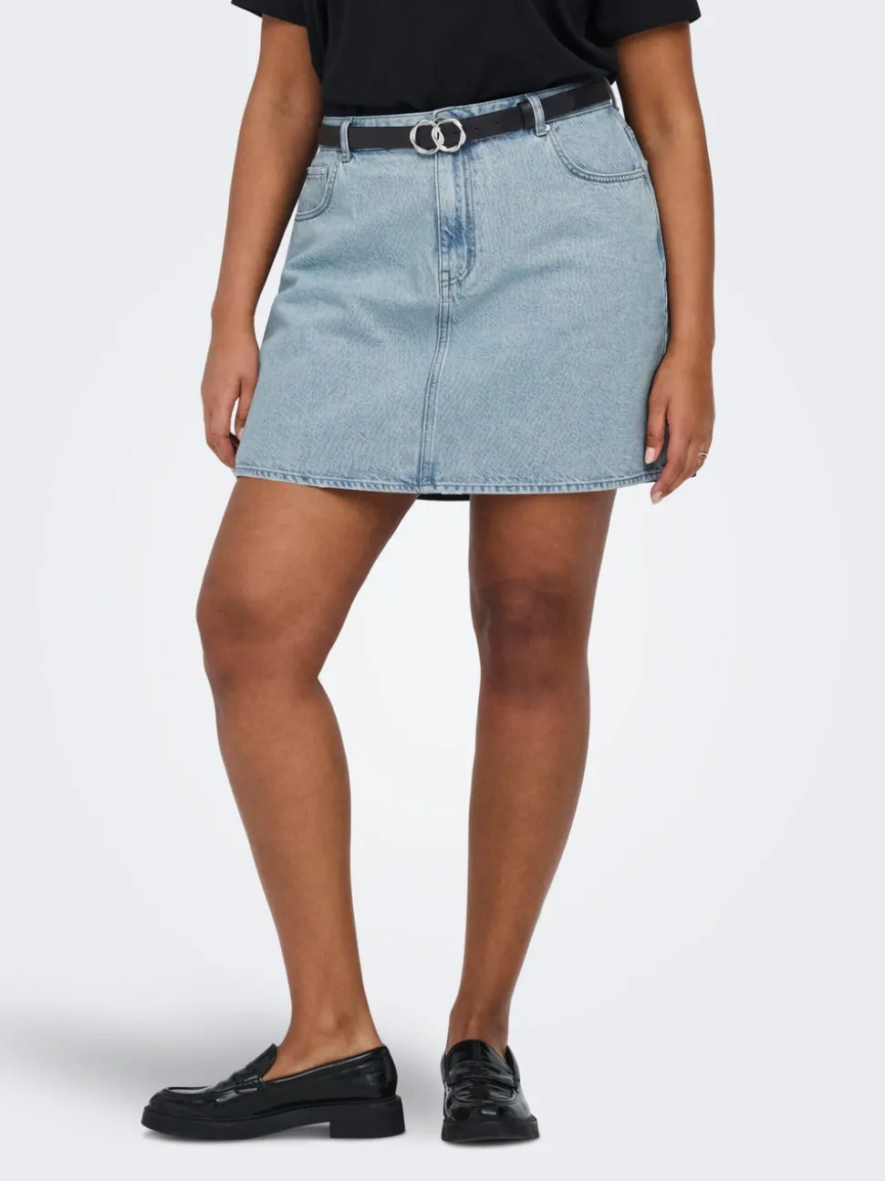 CAREDEN Denim Denimskjørt Kort skjørt