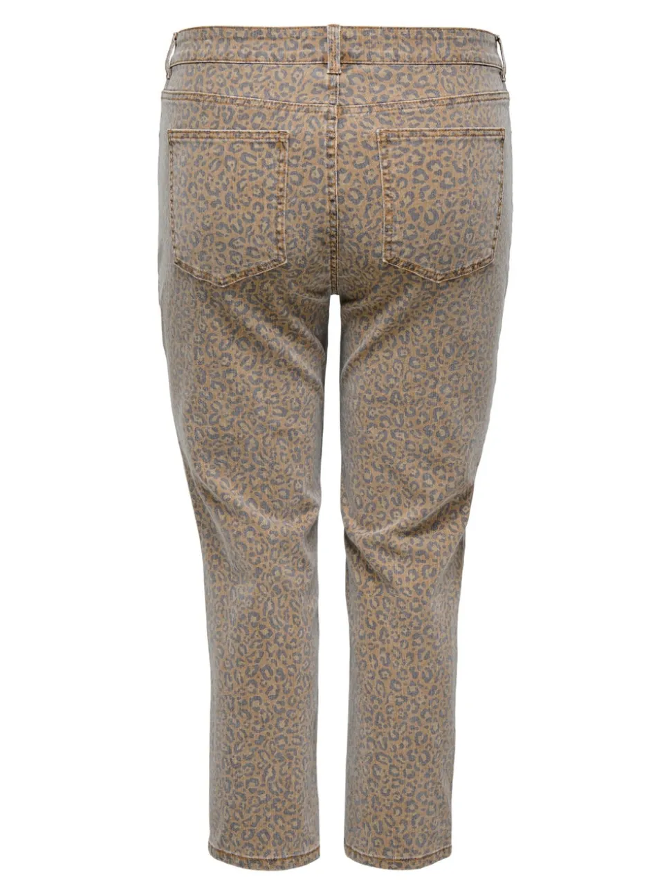 CAREMILY Høy midje Straight Fit Ankellengde Jeans