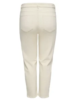 CAREMILY Høy midje Straight Fit Jeans