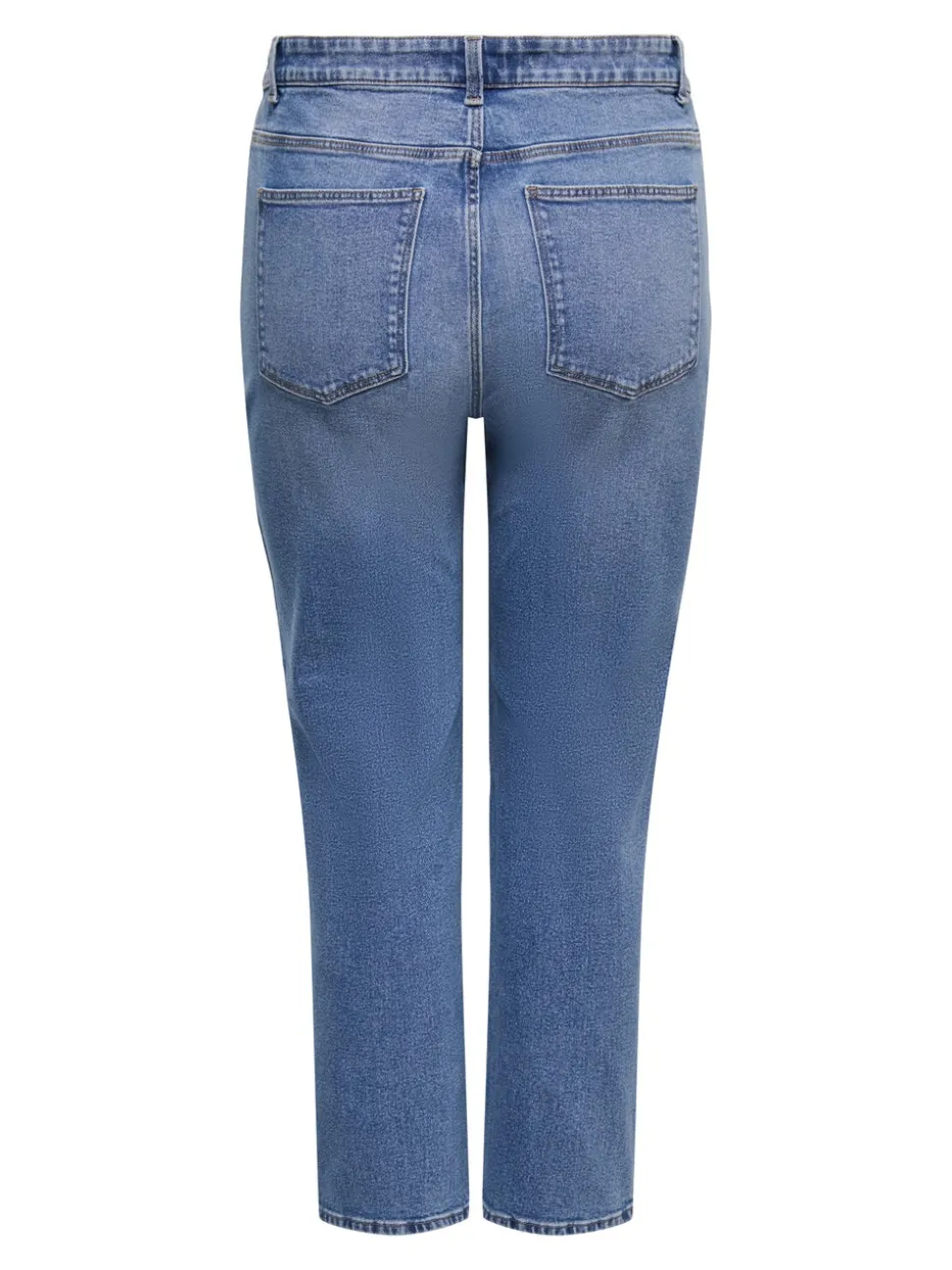 CAREMILY Høy midje Straight Fit Ankellengde Jeans