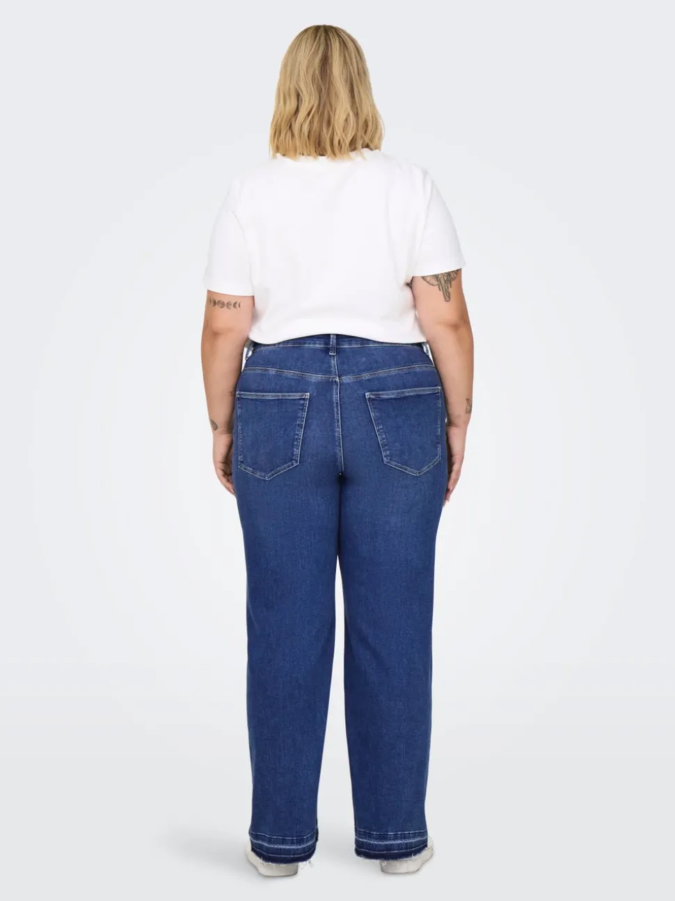 CAREMMY Høy midje Wide Leg Fit Jeans