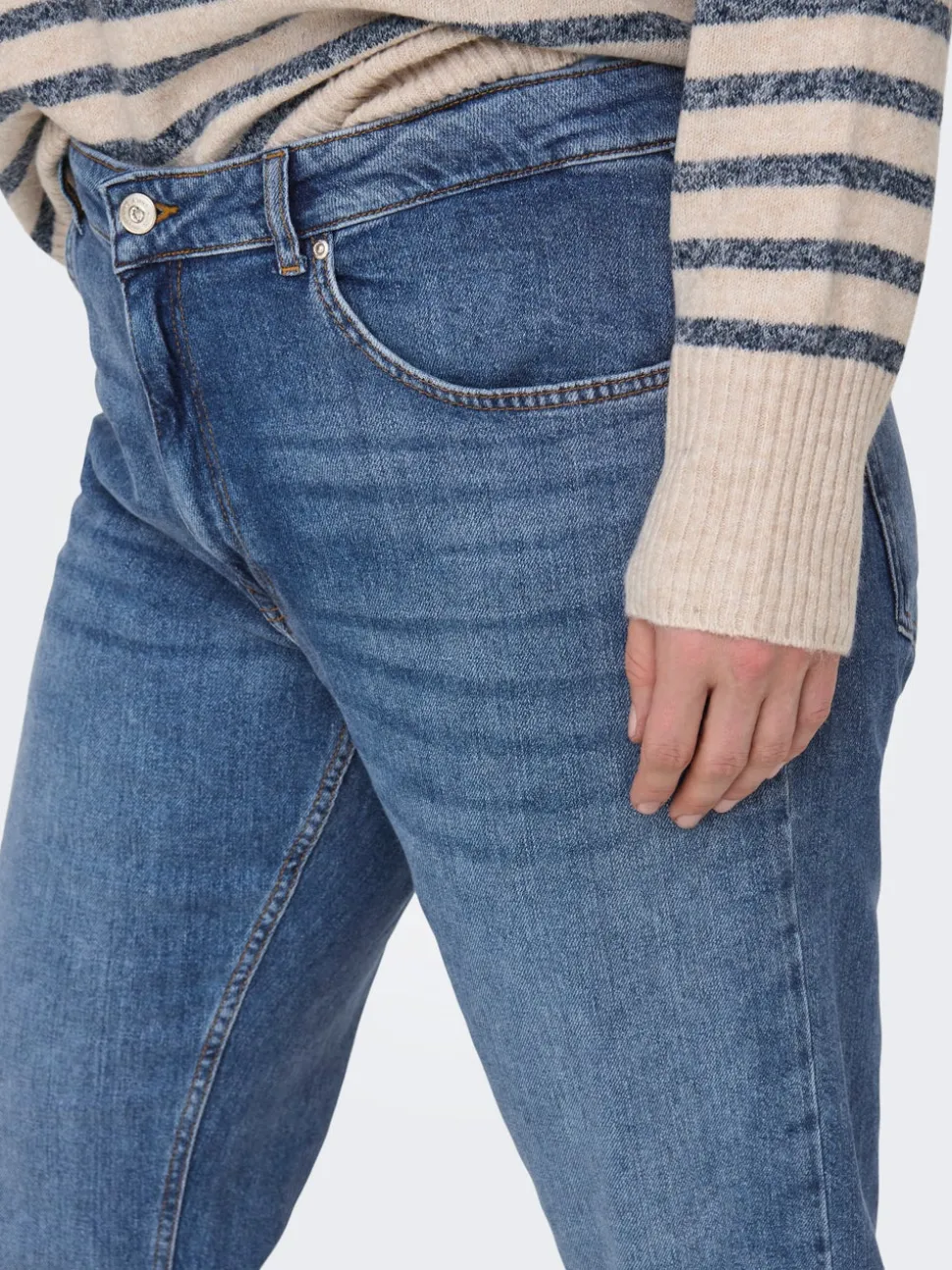 CAREVERLY Middels høy midje Bootcut Fit Jeans