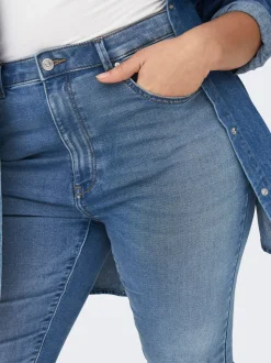 CARFOREVER Høy midje Skinny Fit Jeans
