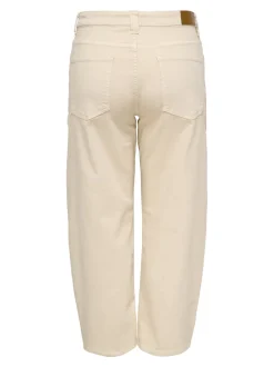 CARFRANKIE Høy midje Barrel-passform Ankellengde Jeans