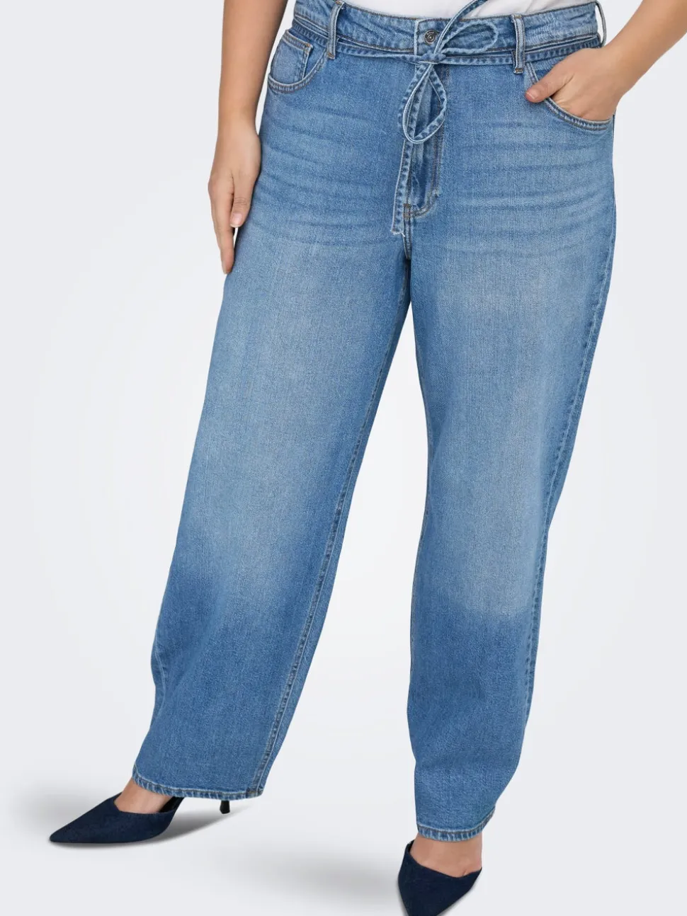 CARGIANNA Middels høy midje Balloon Fit Jeans