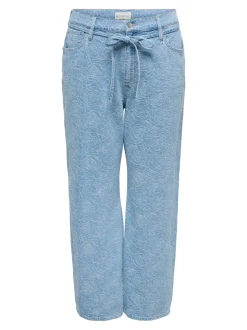 CARGIANNA Middels høy midje Straight Fit Jeans