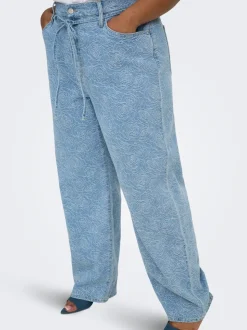 CARGIANNA Middels høy midje Straight Fit Jeans