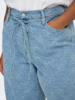 CARGIANNA Middels høy midje Straight Fit Jeans