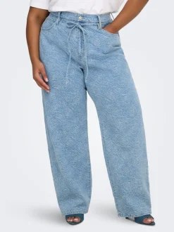 CARGIANNA Middels høy midje Straight Fit Jeans