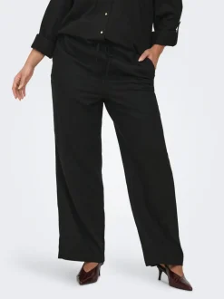 CARGOA Straight Fit Lin Bukser