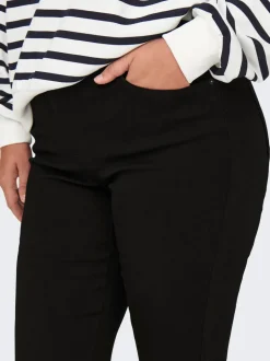 CARHELLA Middels høy midje Retro Flared Fit Jeans