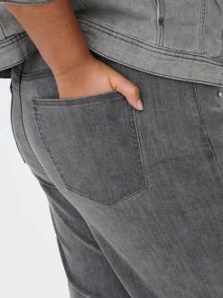 CARHOPE Høy midje Wide Leg Fit Jeans