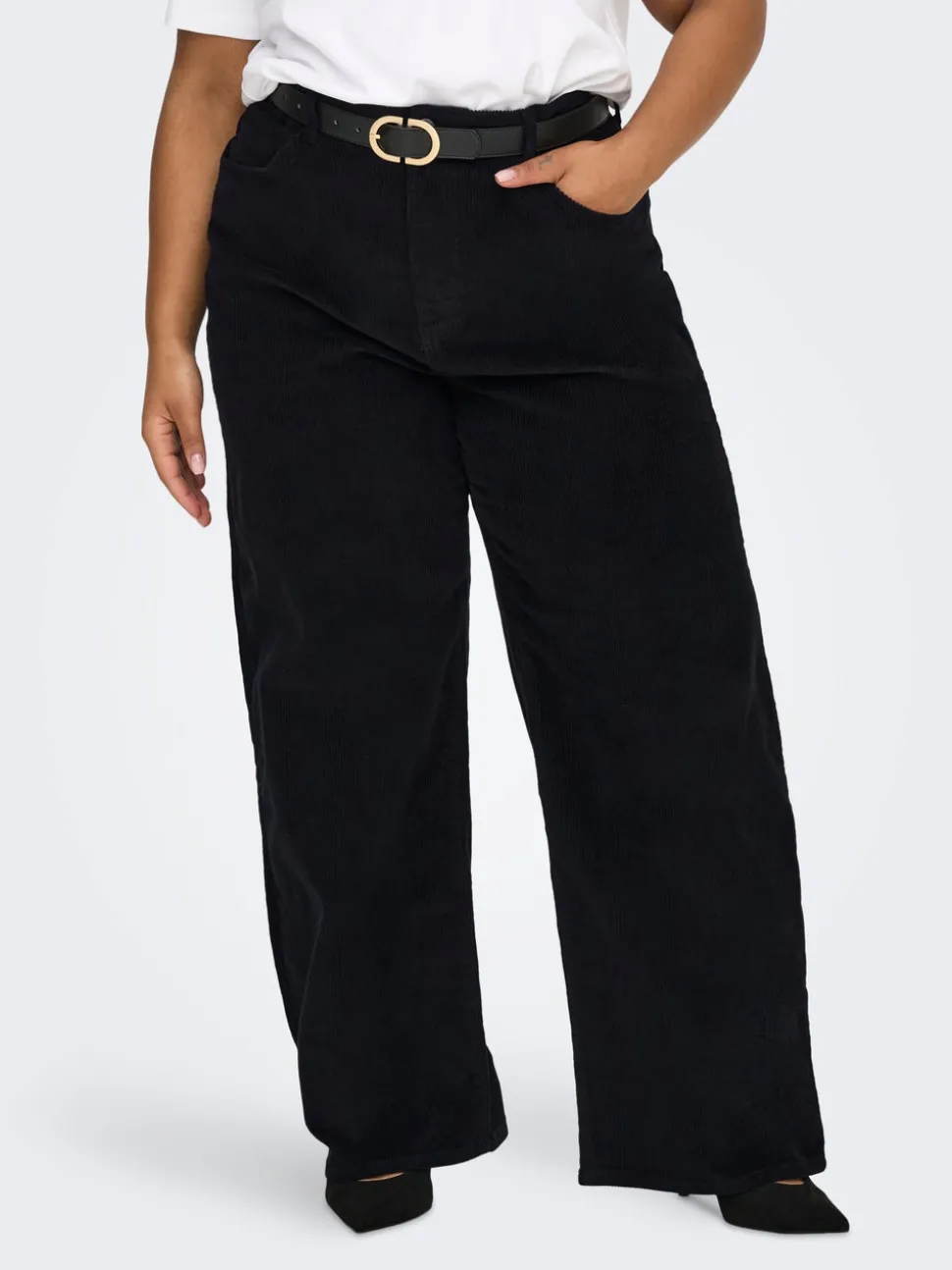 CARHOPE Wide Leg Fit Bukser med vide ben