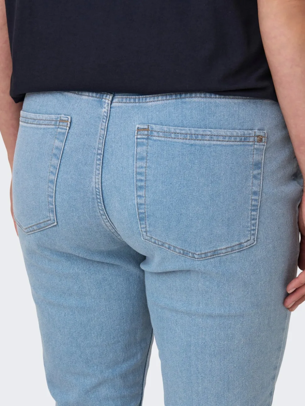 -CARHUSH Middels høy midje Skinny Fit Ankellengde Jeans