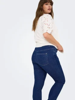 CARHUSH Middels høy midje Skinny Fit Ankellengde Jeans