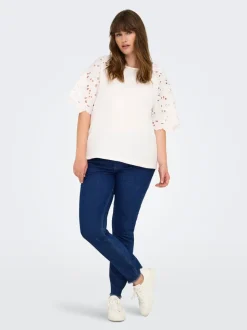 CARHUSH Middels høy midje Skinny Fit Ankellengde Jeans