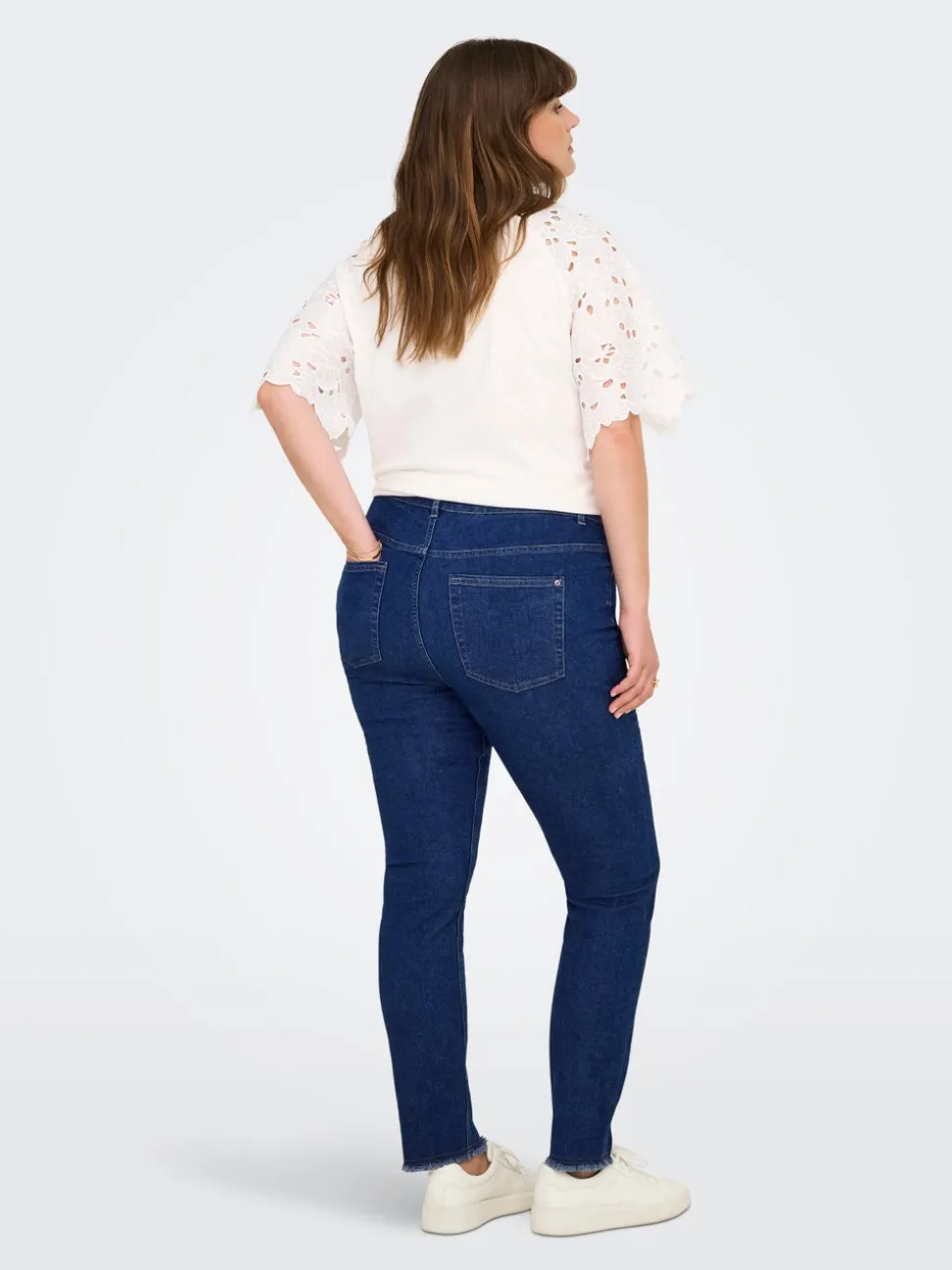 CARHUSH Middels høy midje Skinny Fit Ankellengde Jeans