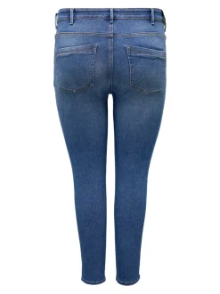 CARICONIC Høy midje Skinny Fit Ankellengde Jeans
